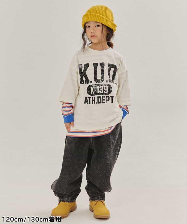 【リンク】 KUDOS 寬鬆版型長褲 10分長度