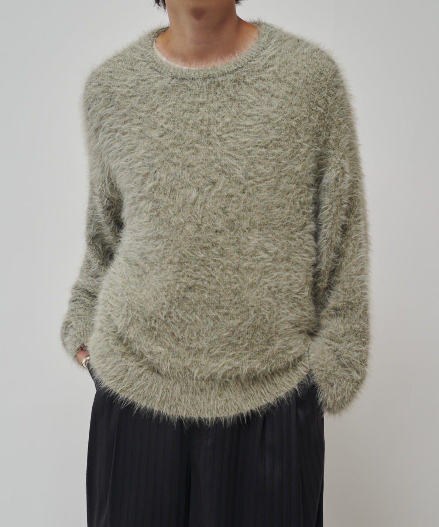 MIX長毛針織衫