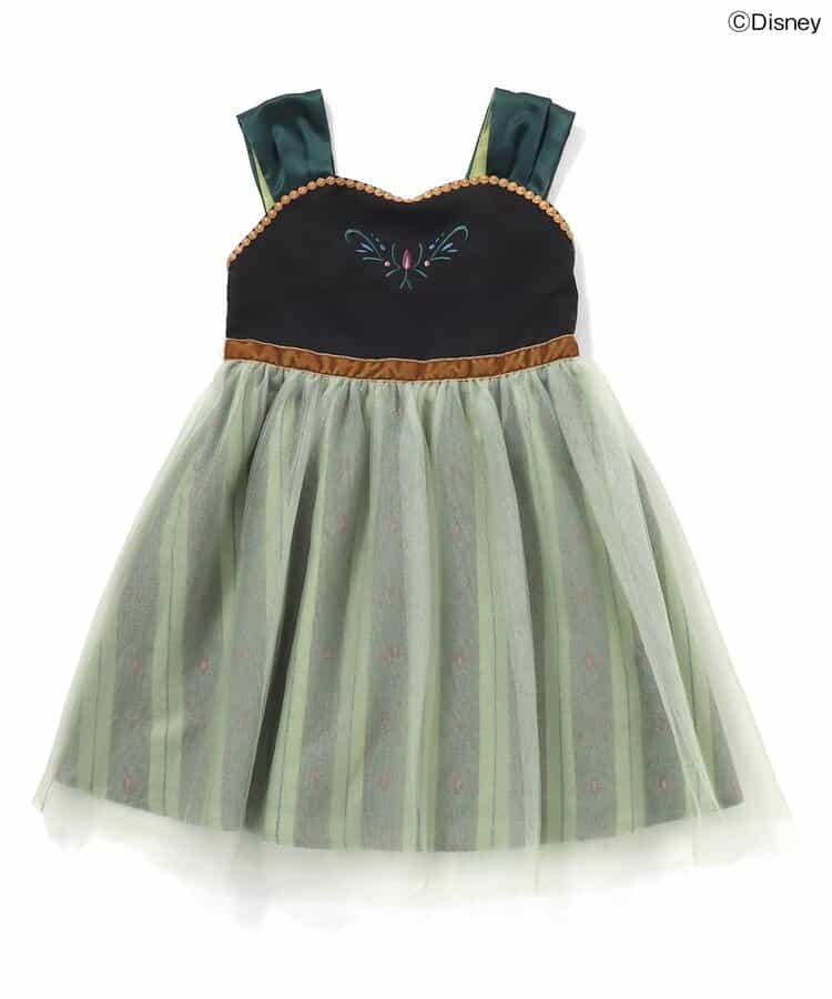 迪士尼角色網紗連衣裙