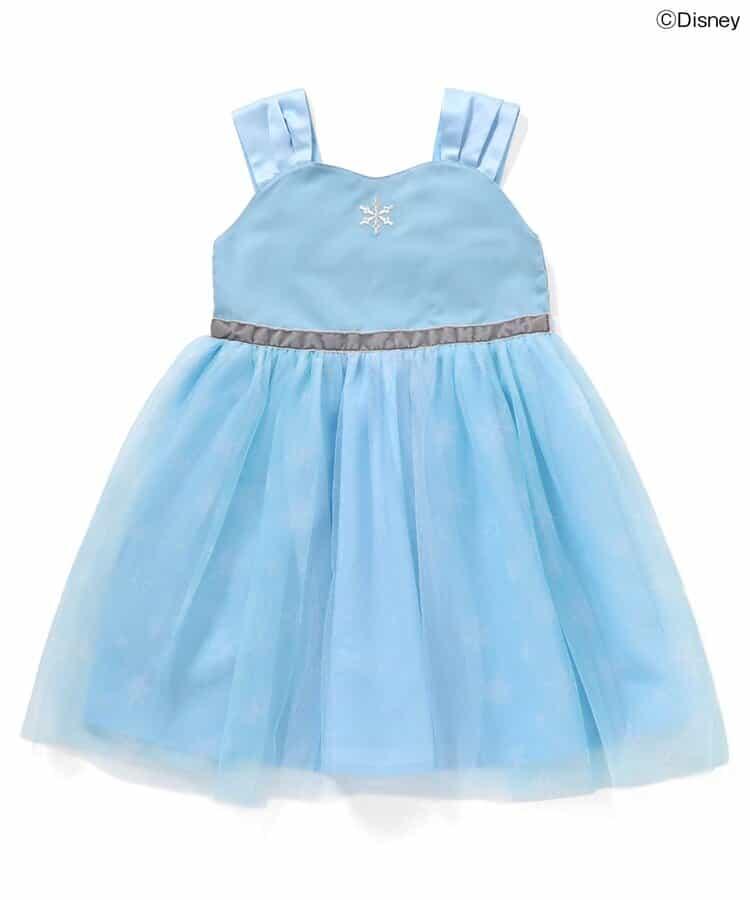 迪士尼角色網紗連衣裙