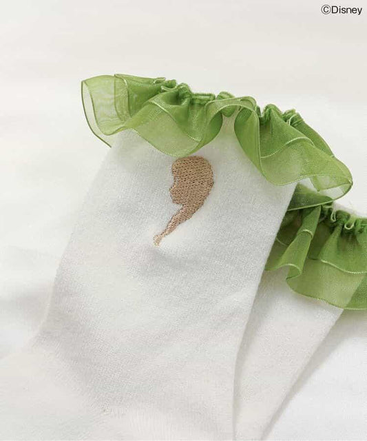 迪士尼角色荷葉邊襪