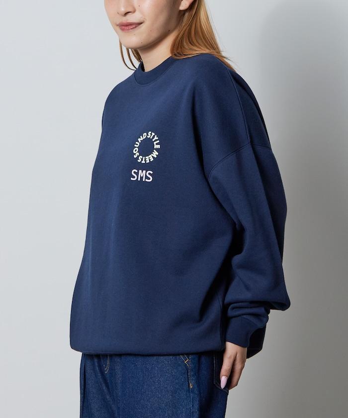 寬鬆版型背部印花圓領衛衣 / STYLE MEETS SOUND