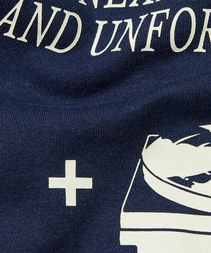 寬鬆版型背部印花圓領衛衣 / STYLE MEETS SOUND