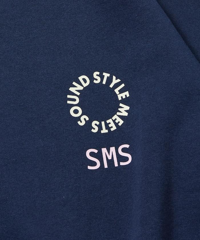 寬鬆版型背部印花圓領衛衣 / STYLE MEETS SOUND