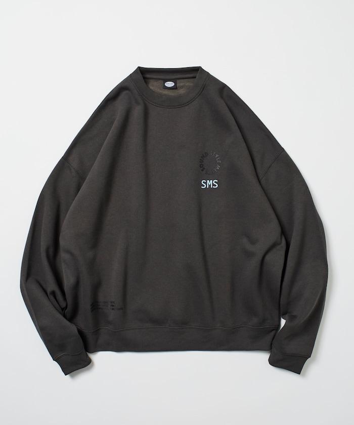 寬鬆版型背部印花圓領衛衣 / STYLE MEETS SOUND