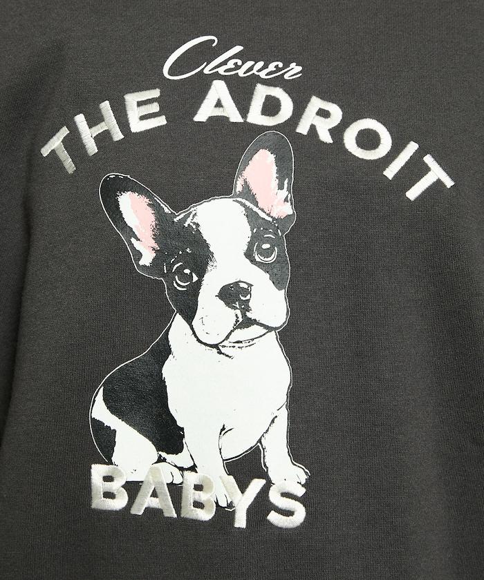 THE ADROIT 法國鬥牛犬加絨衛衣