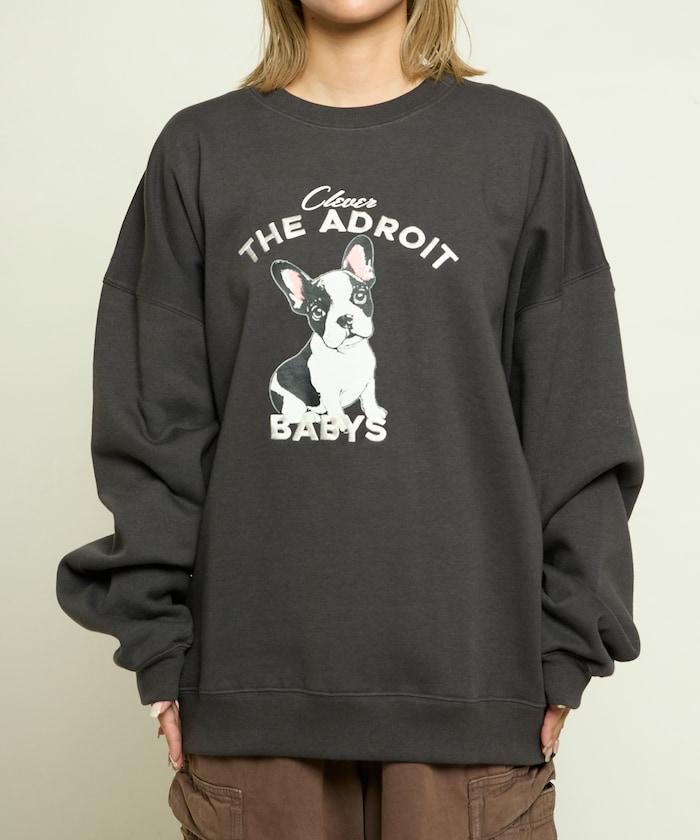 THE ADROIT 法國鬥牛犬加絨衛衣