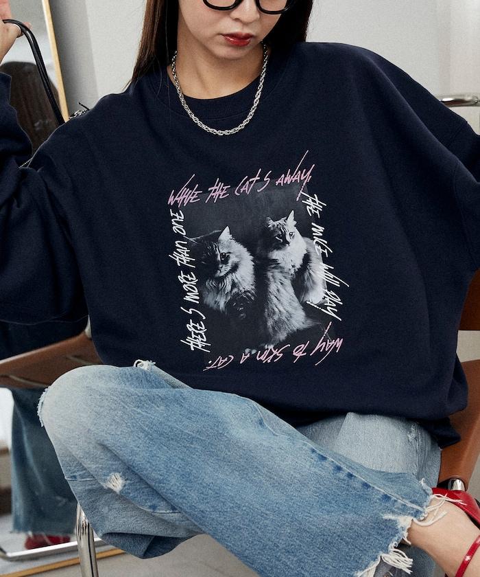 貓咪照片加絨衛衣