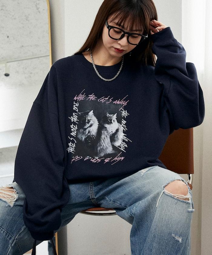 貓咪照片加絨衛衣