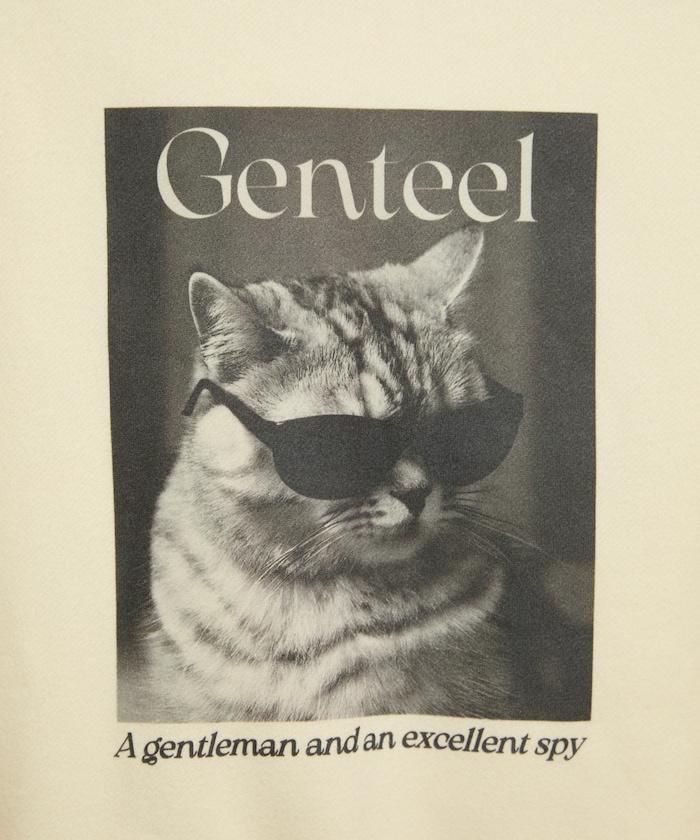 Gentee 貓咪 內加絨衛衣