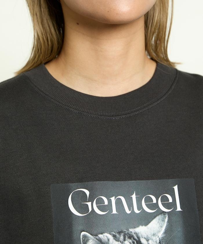 Gentee 貓咪 內加絨衛衣