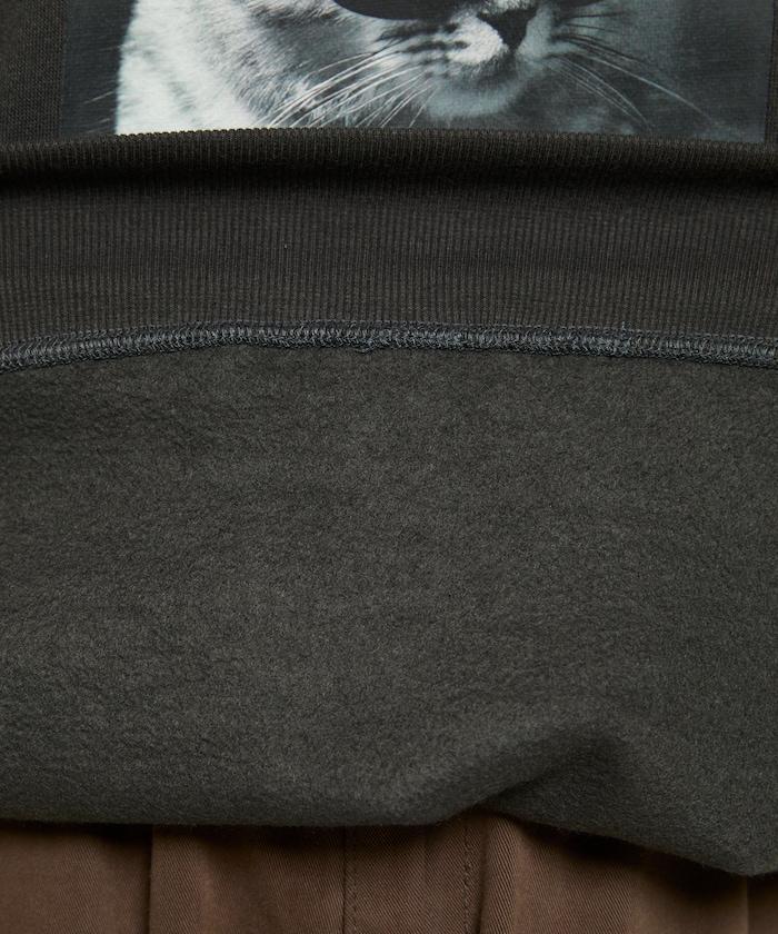 Gentee 貓咪 內加絨衛衣