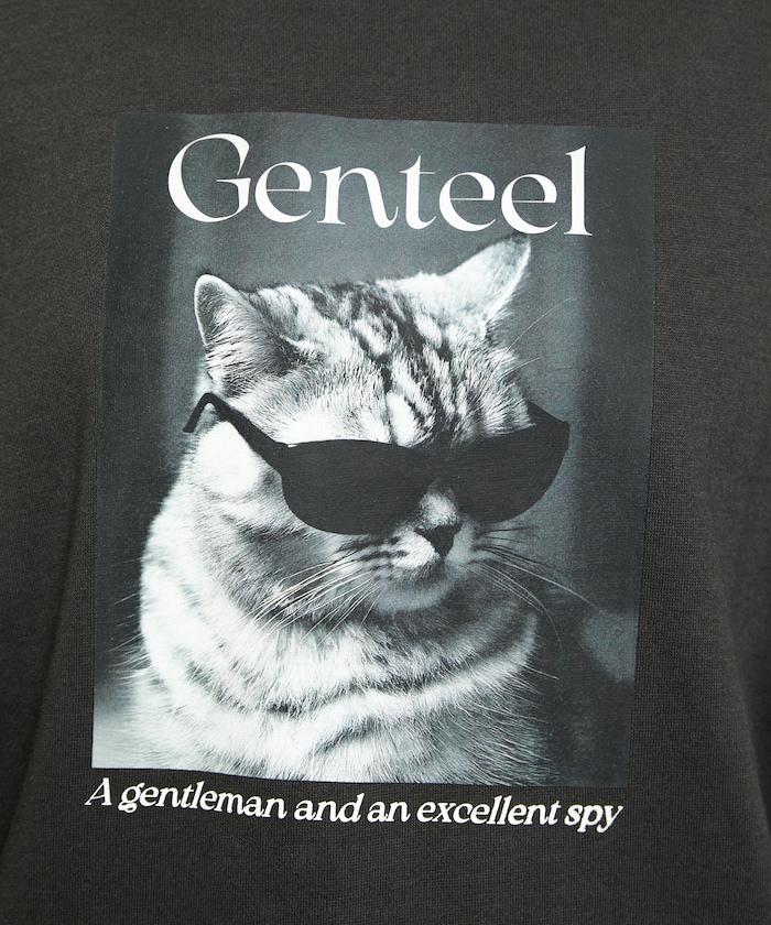 Gentee 貓咪 內加絨衛衣