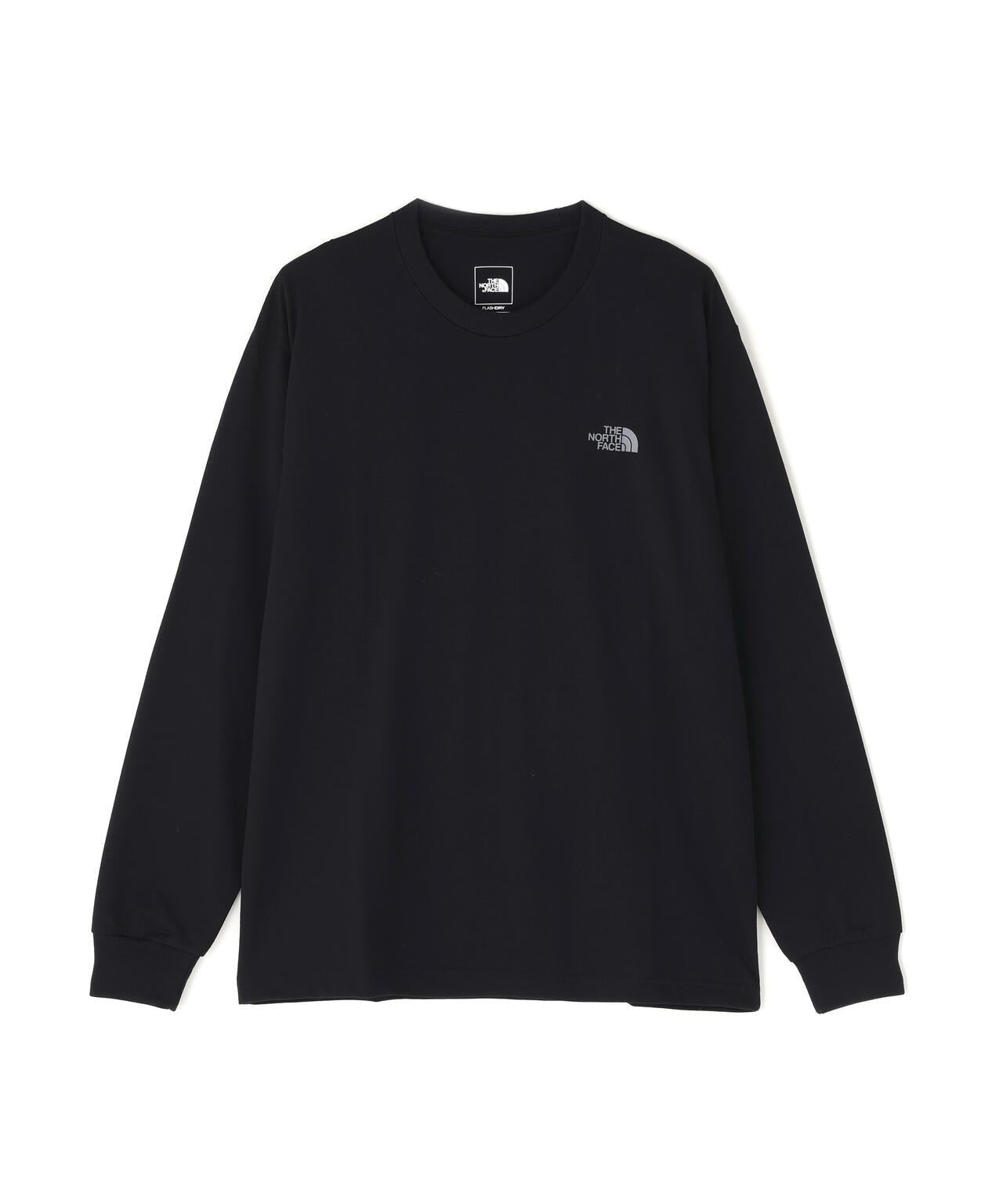 THE NORTH FACE 長袖背部方形標誌T恤