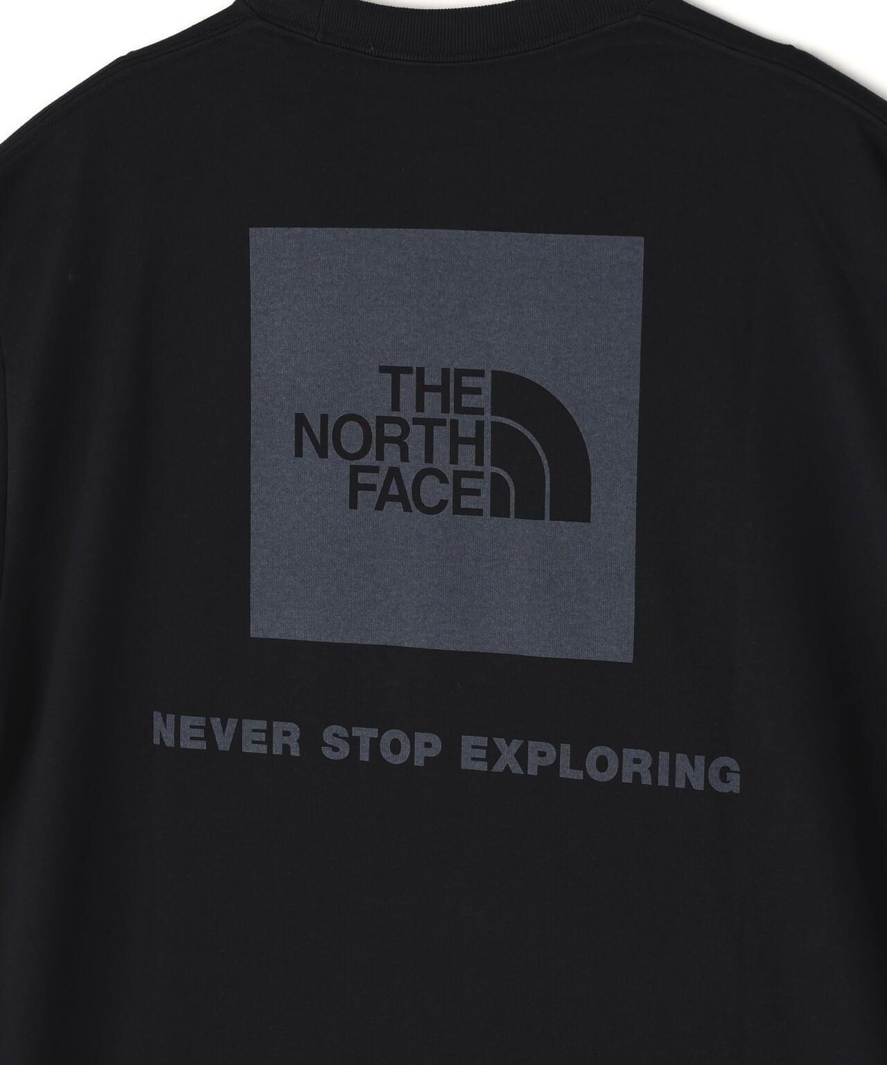 THE NORTH FACE 長袖背部方形標誌T恤
