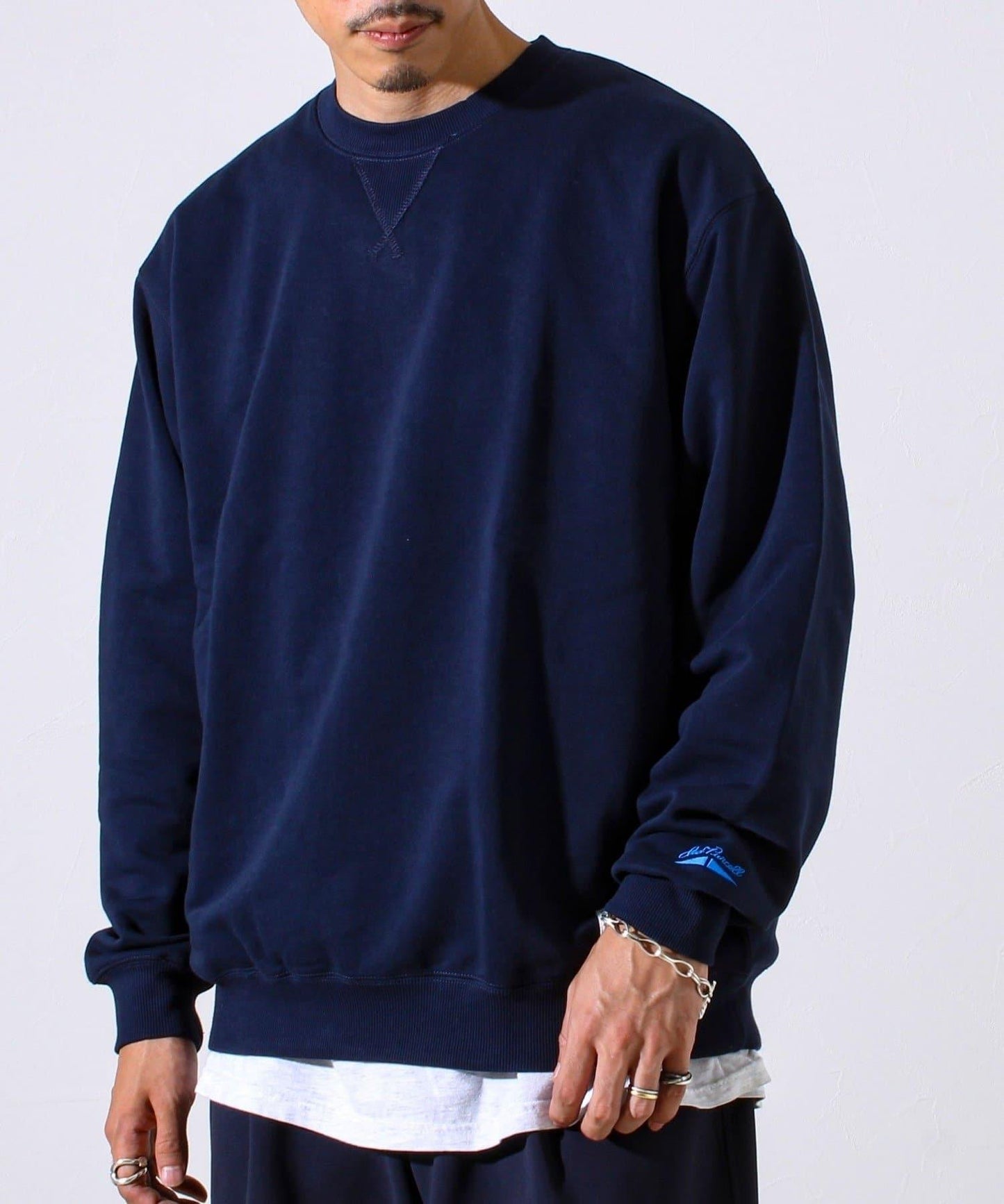 【JACKPURCELL/ジャックパーセル】精梳棉毛圈圓領套頭衫