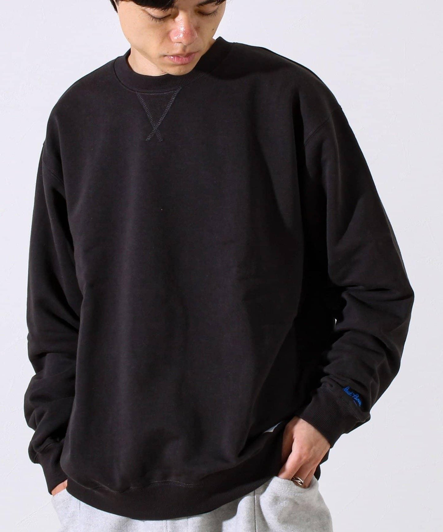 【JACKPURCELL/ジャックパーセル】精梳棉毛圈圓領套頭衫