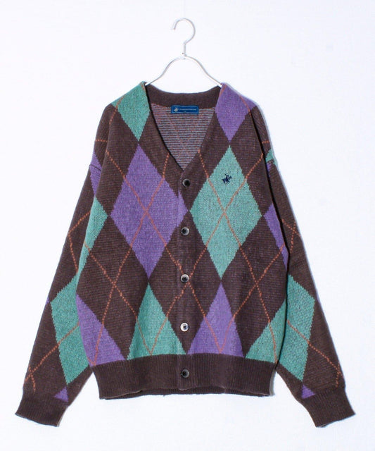 【實績品號/UNISEX/有特別花紋】【BHPC】仿馬海毛針織開衫