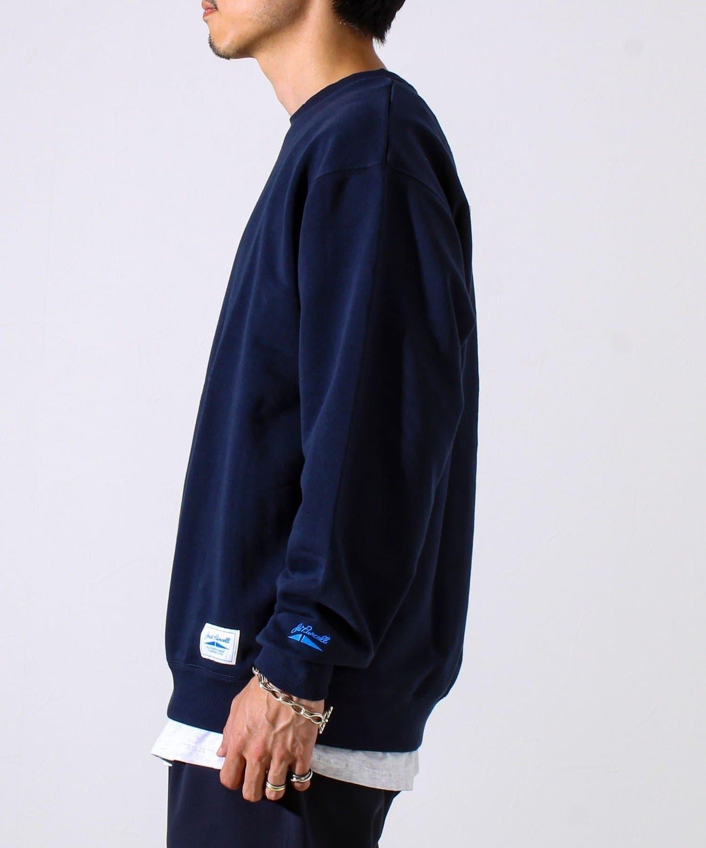 【JACKPURCELL/ジャックパーセル】精梳棉毛圈圓領套頭衫