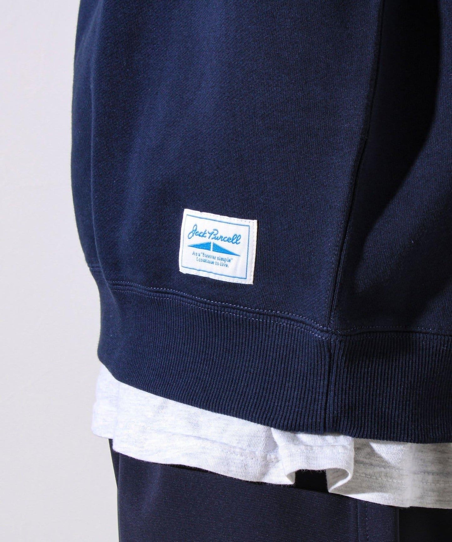 【JACKPURCELL/ジャックパーセル】精梳棉毛圈圓領套頭衫