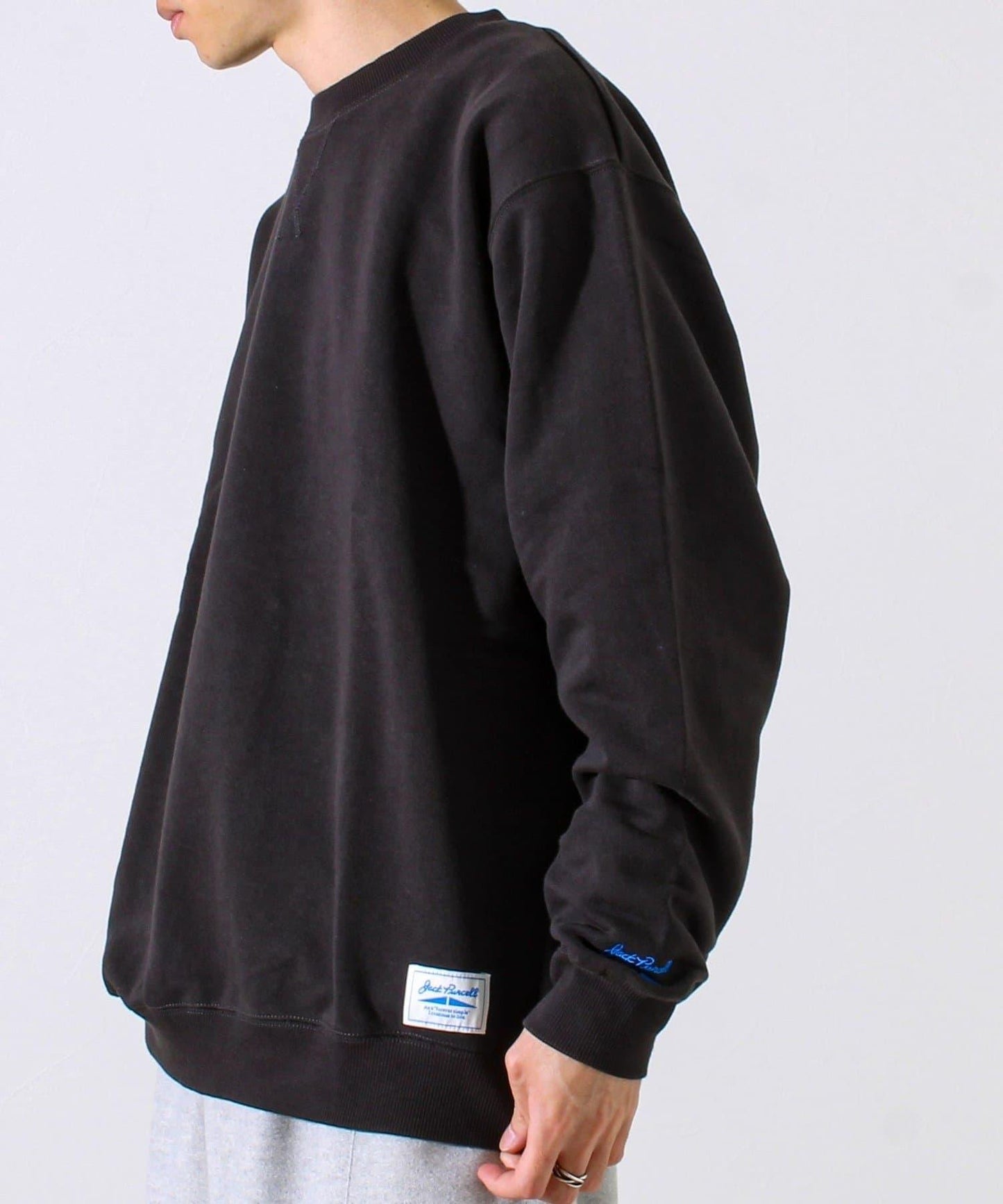 【JACKPURCELL/ジャックパーセル】精梳棉毛圈圓領套頭衫