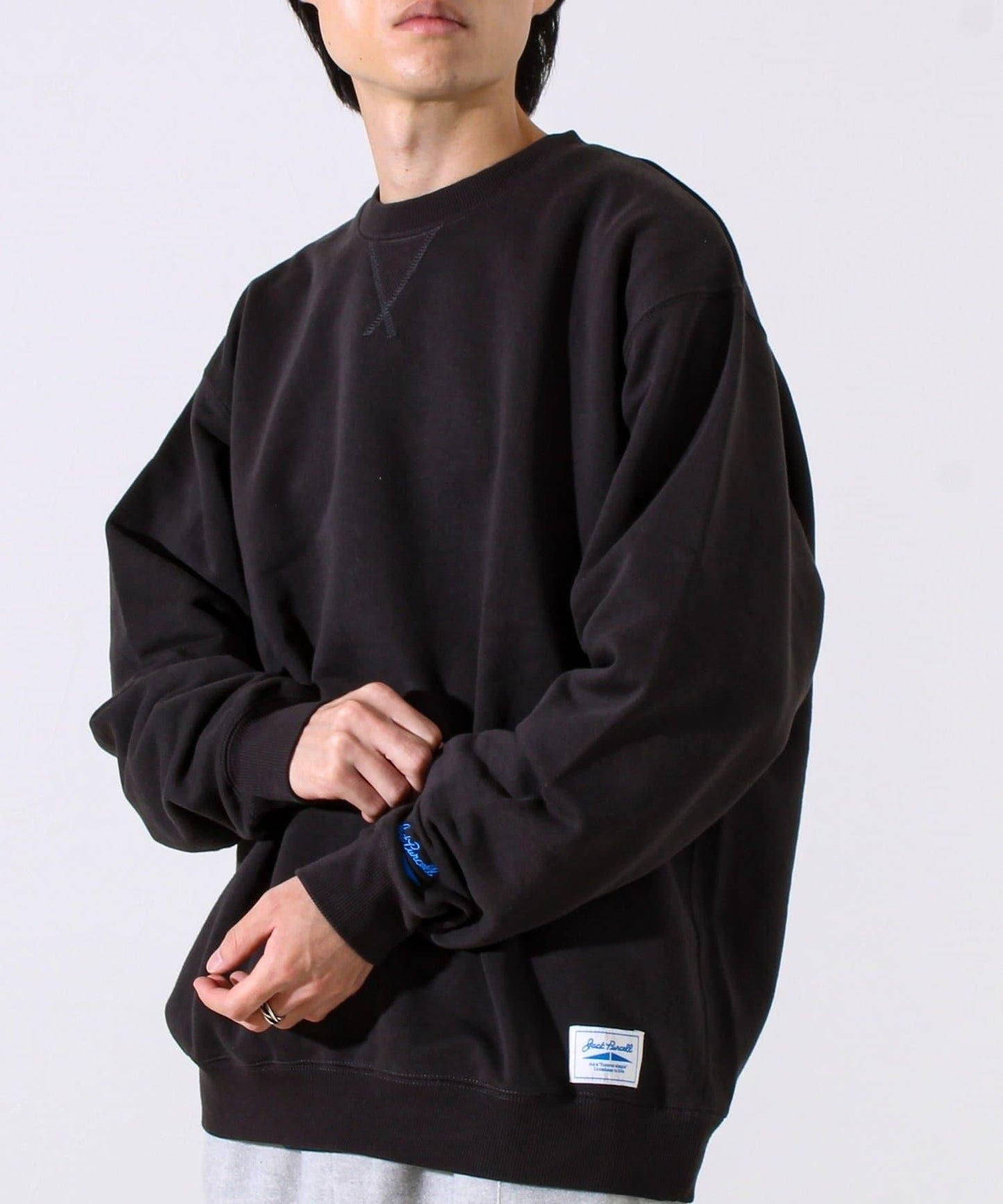 【JACKPURCELL/ジャックパーセル】精梳棉毛圈圓領套頭衫