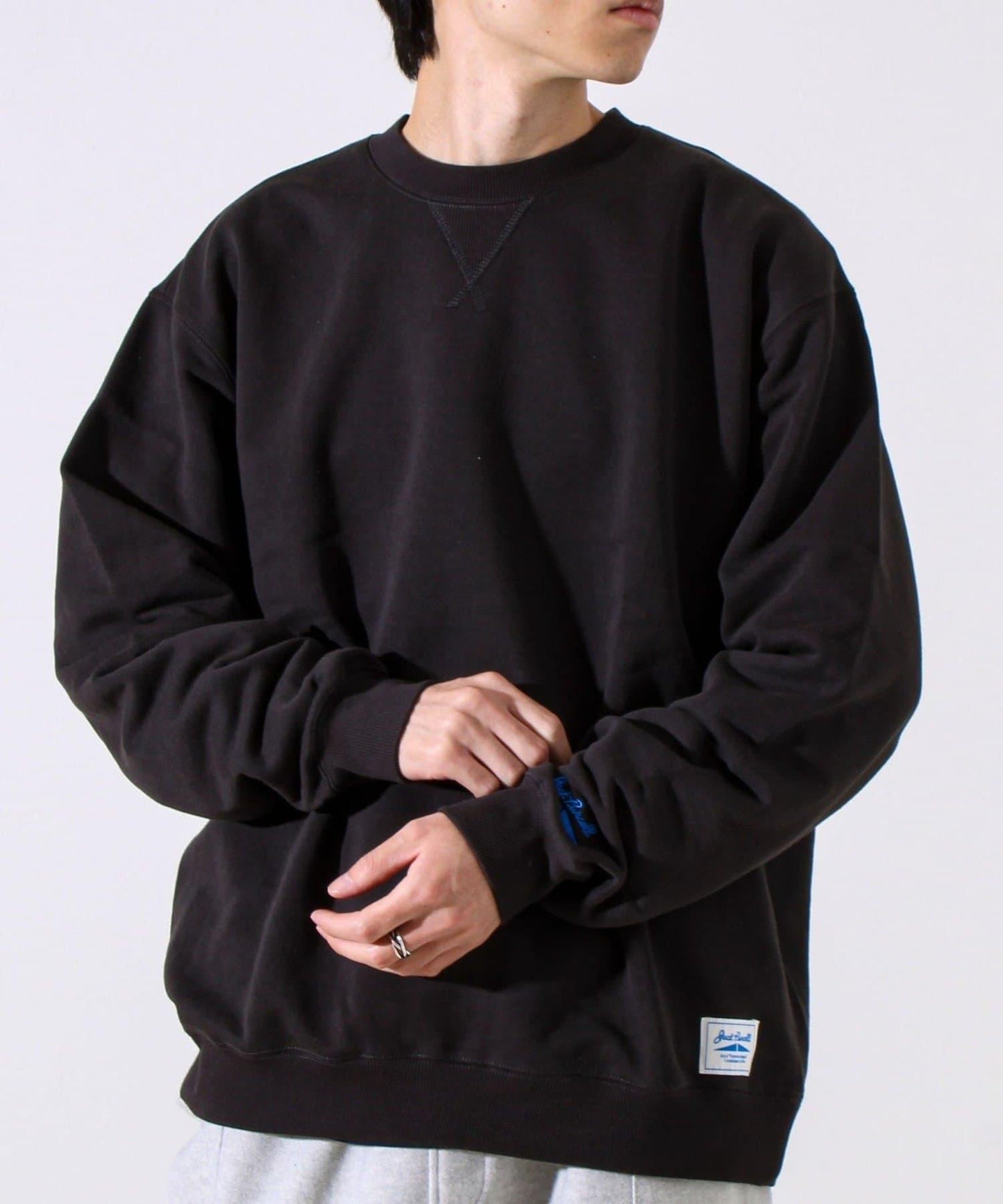 【JACKPURCELL/ジャックパーセル】精梳棉毛圈圓領套頭衫