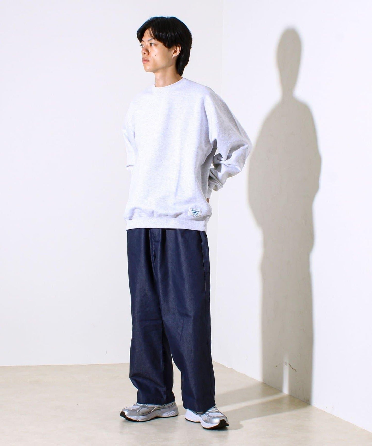 【JACKPURCELL/ジャックパーセル】精梳棉毛圈圓領套頭衫