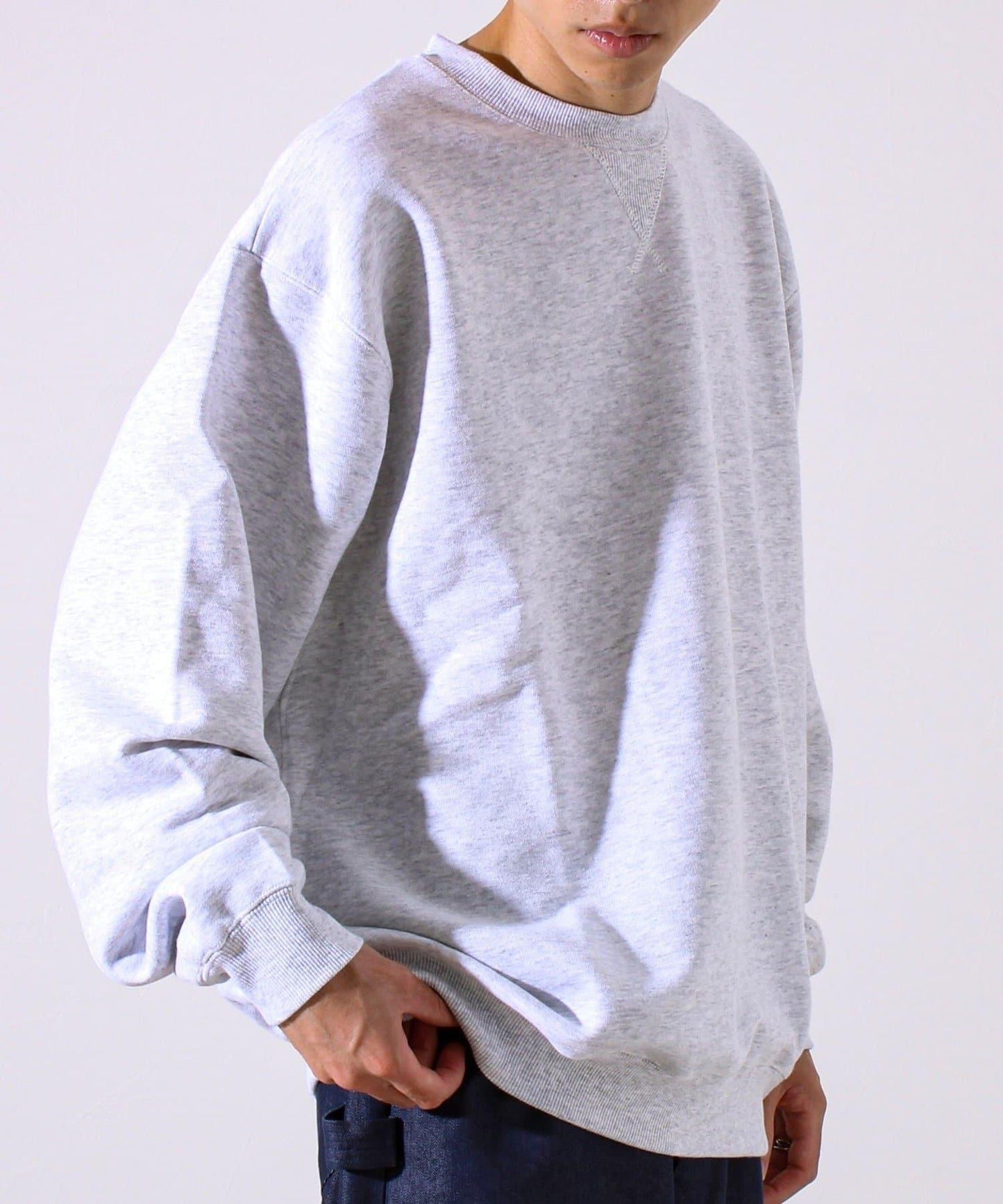 【JACKPURCELL/ジャックパーセル】精梳棉毛圈圓領套頭衫