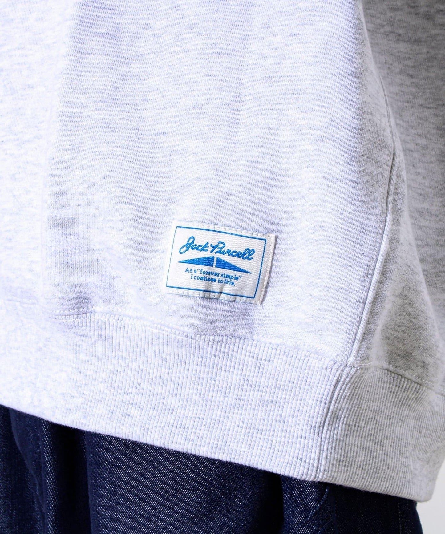 【JACKPURCELL/ジャックパーセル】精梳棉毛圈圓領套頭衫