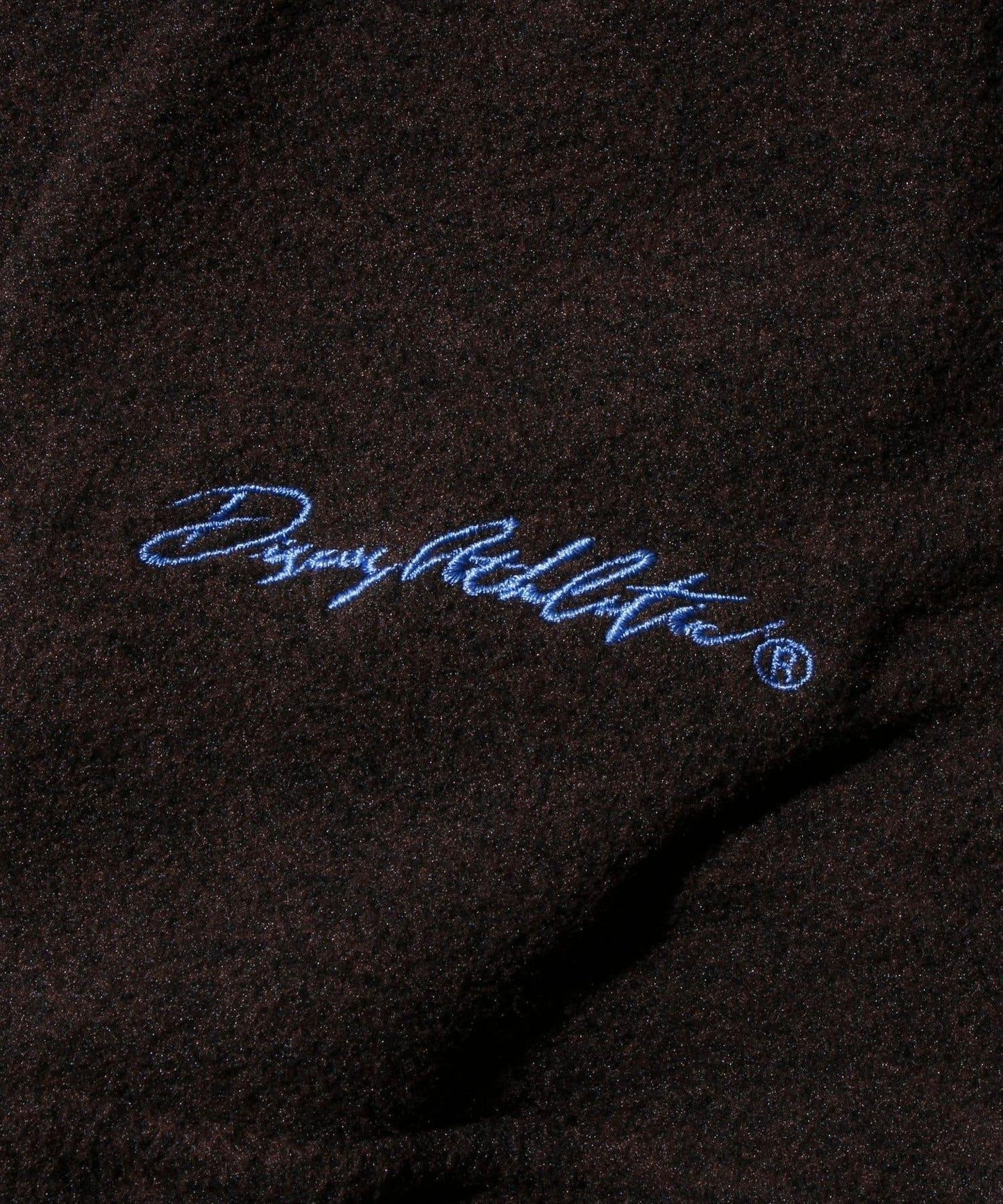 【DISCUS】男女同款拼色滾邊半拉鍊套頭衫