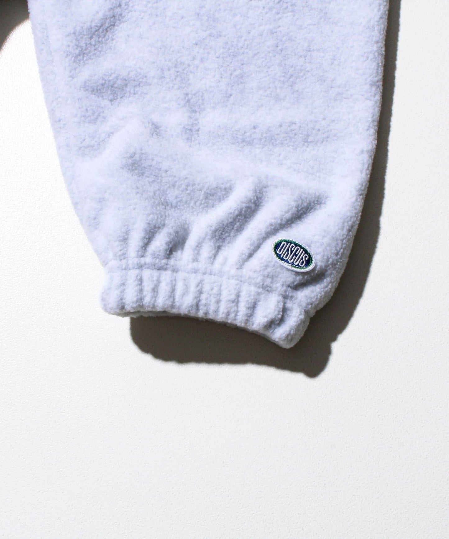 【DISCUS】男女同款拼色滾邊半拉鍊套頭衫