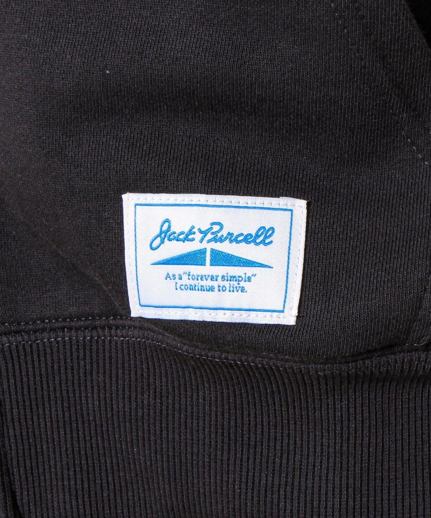 【JACKPURCELL/ジャックパーセル】精梳棉衛衣面料全拉鍊連帽衛衣