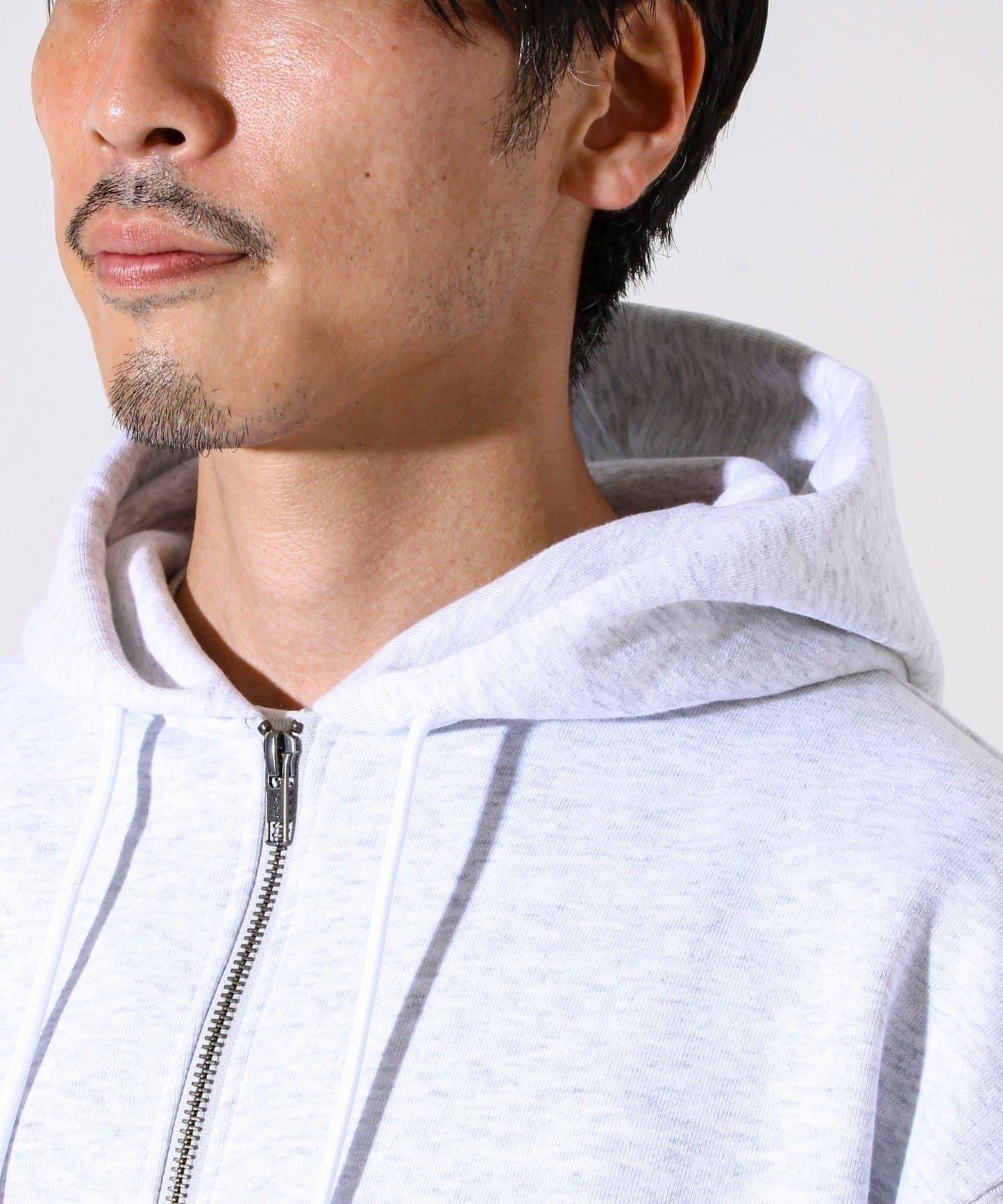 【JACKPURCELL/ジャックパーセル】精梳棉衛衣面料全拉鍊連帽衛衣