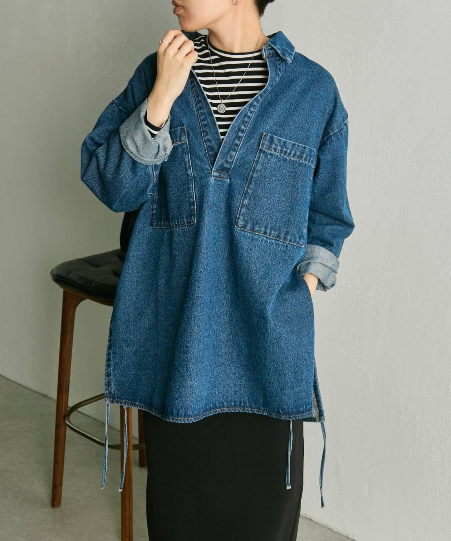 荷葉邊上衣【SUM1 STYLE】