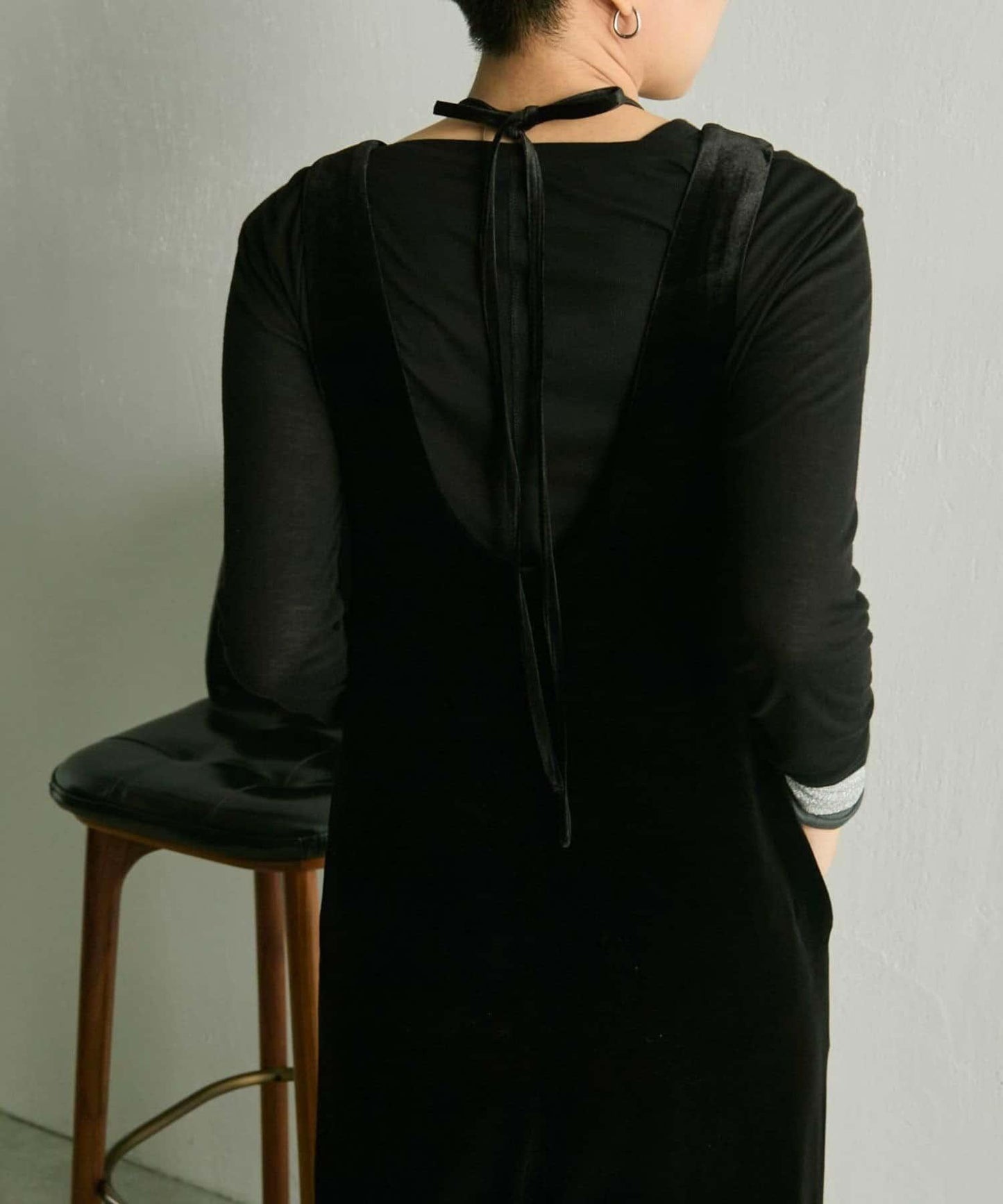 前後兩穿天鵝絨揹帶褲【SUM1 STYLE】