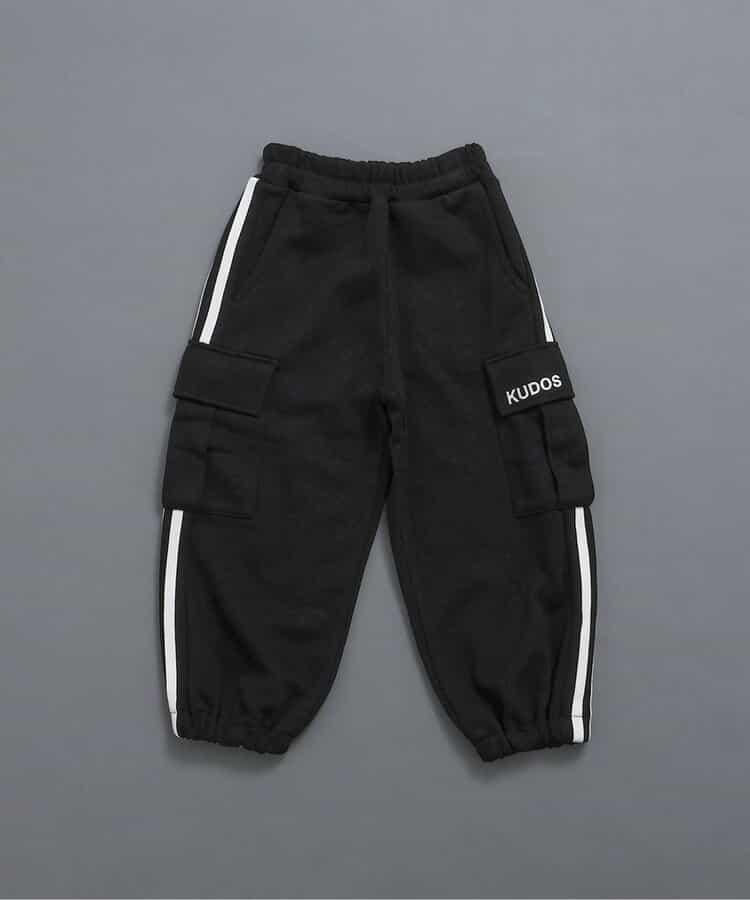 KUDOS 側邊條紋長褲(可成套搭配) 10分褲