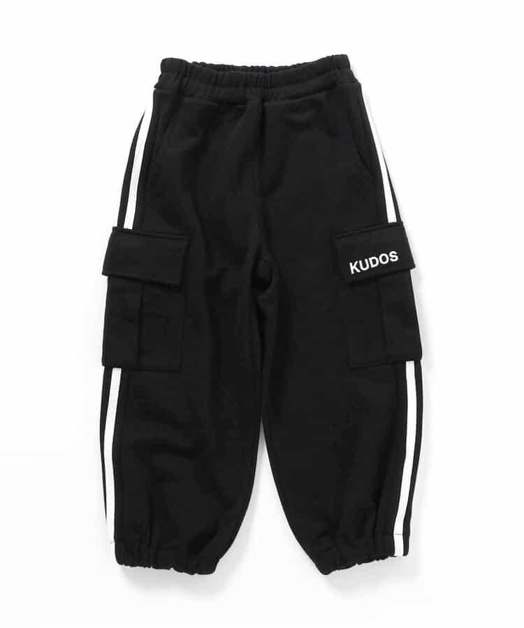 KUDOS 側邊條紋長褲(可成套搭配) 10分褲