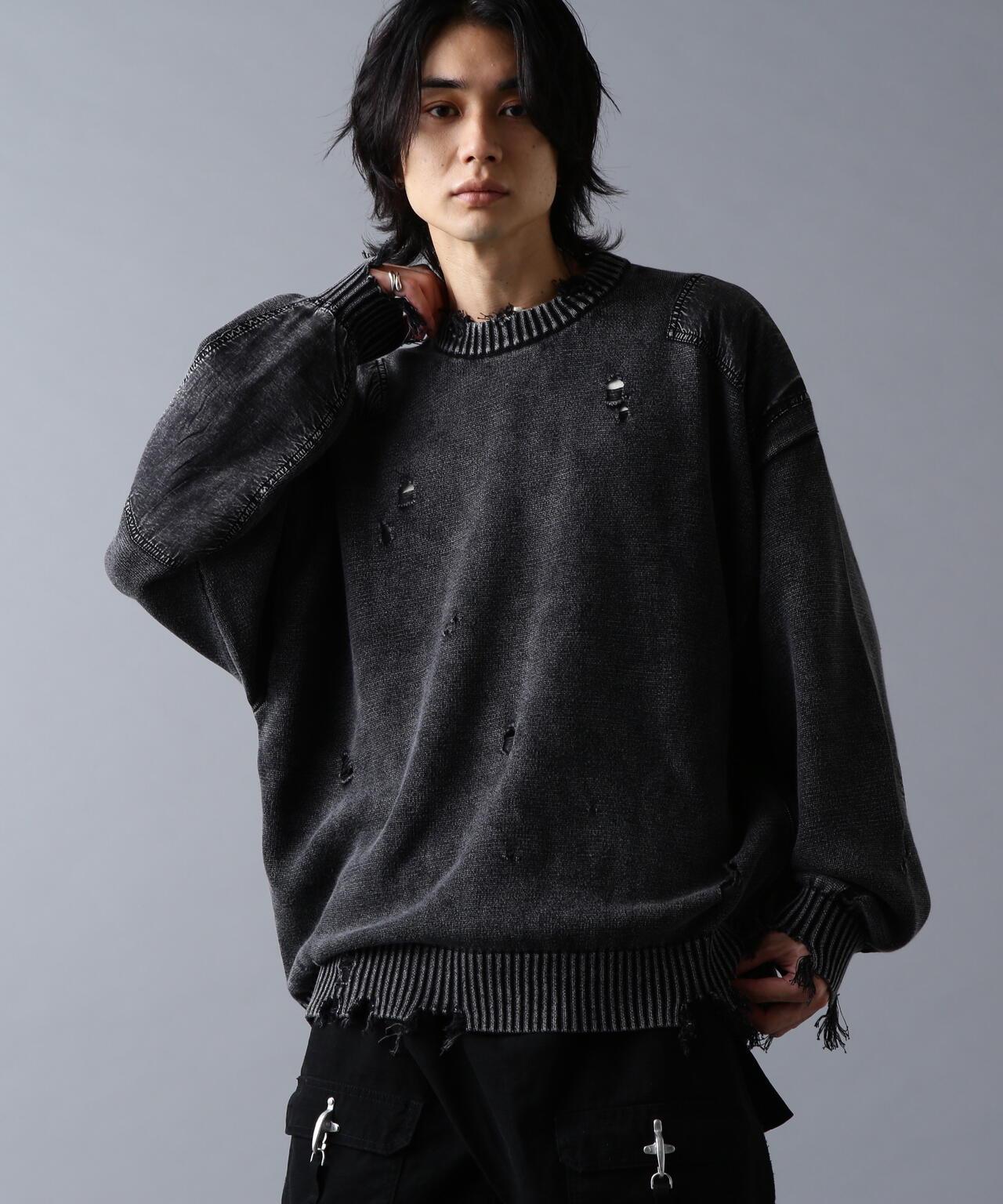 DankeSchon/ダンケシェーン/MILS KNIT CREWNECK