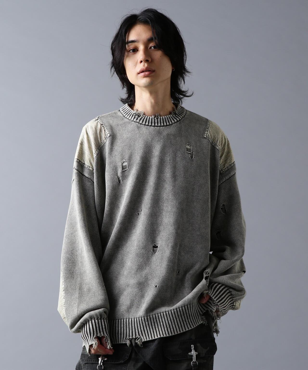 DankeSchon/ダンケシェーン/MILS KNIT CREWNECK
