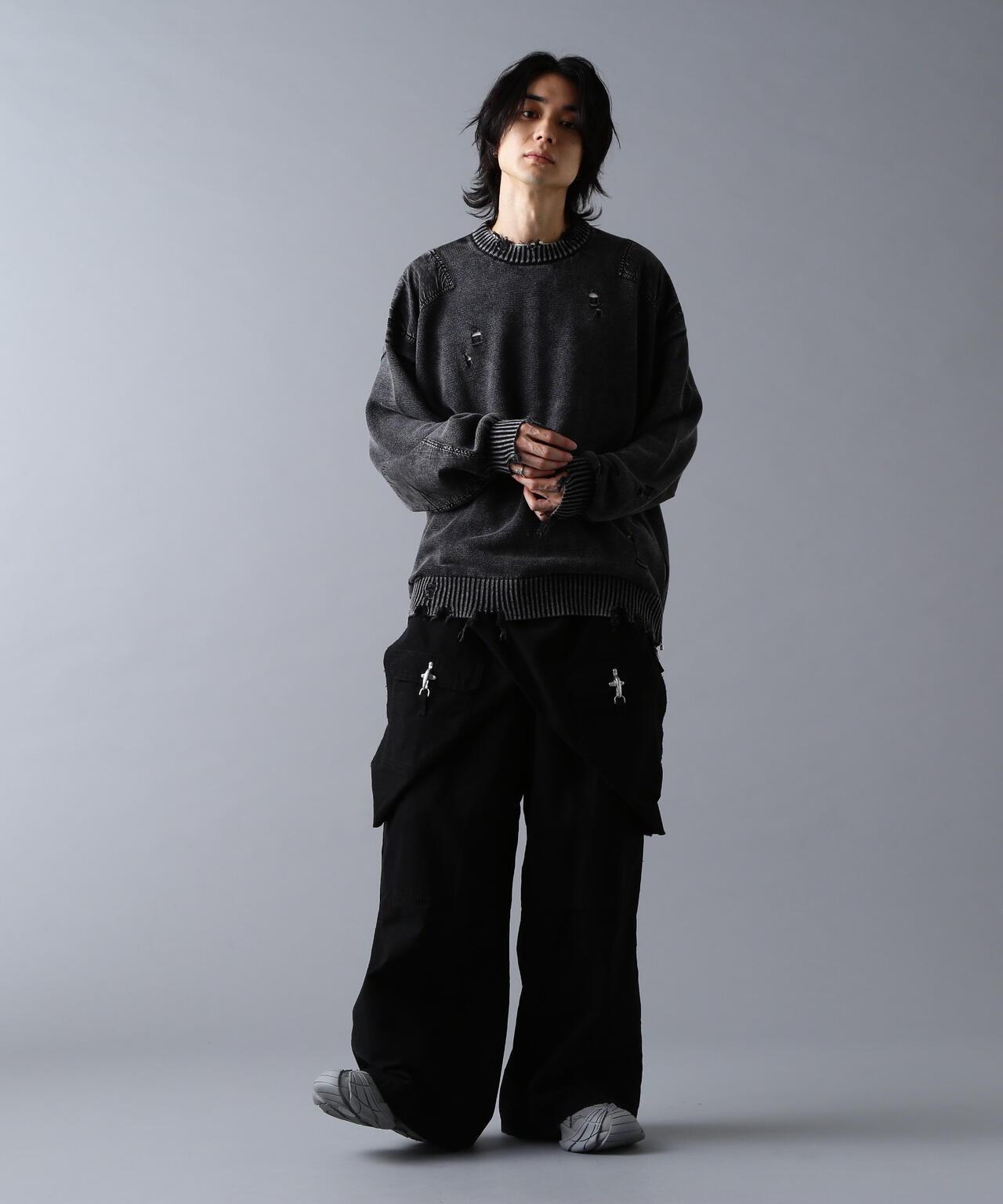 DankeSchon/ダンケシェーン/MILS KNIT CREWNECK