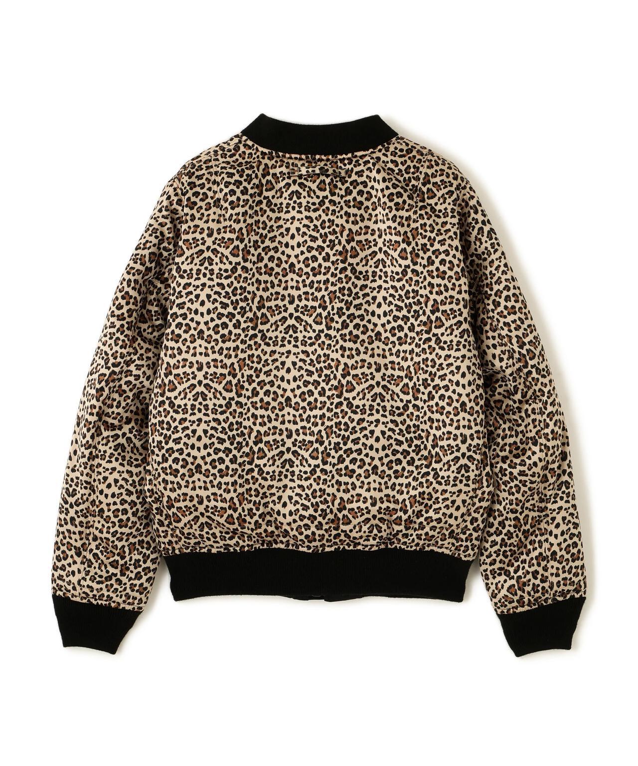 《WOMAN》LEOPARD LOGO MA-1