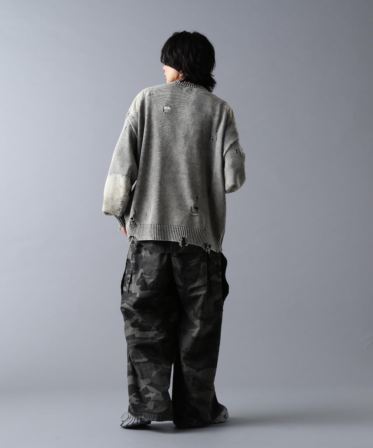 DankeSchon/ダンケシェーン/MILS KNIT CREWNECK