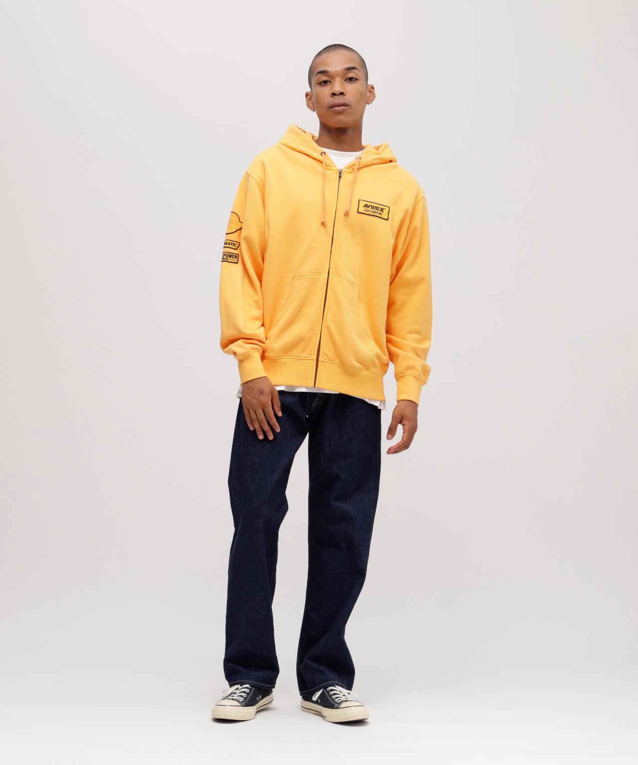 《50th Anniversary》FADE WASH ZIP UP PARKA