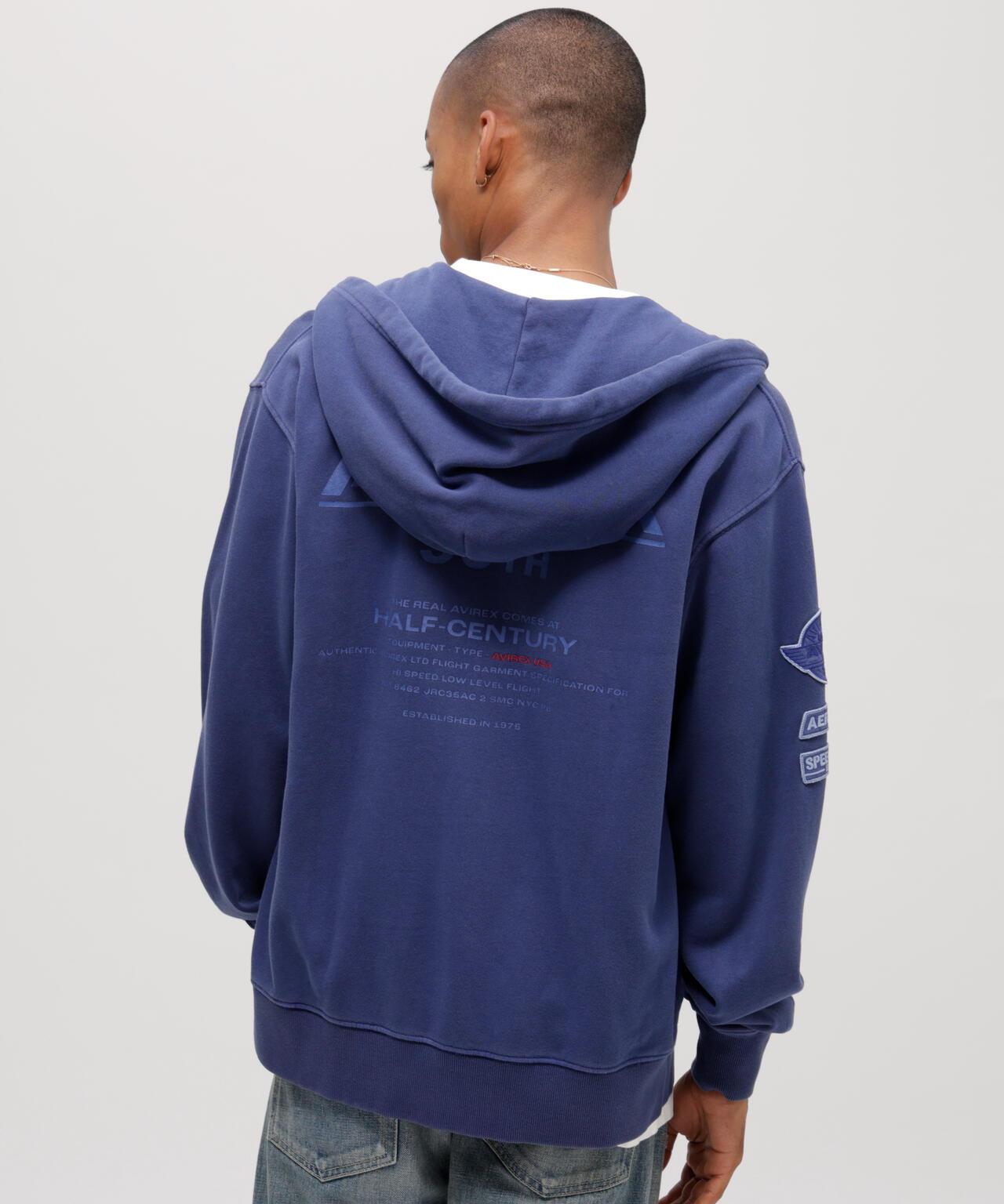 《50th Anniversary》FADE WASH ZIP UP PARKA