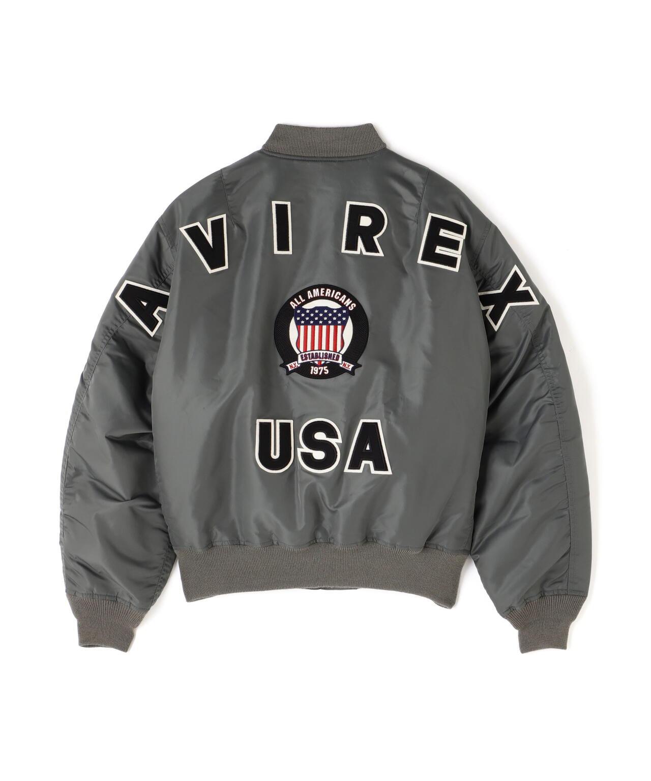 MA-1簽名款大標誌飛行夾克 / AVIREX