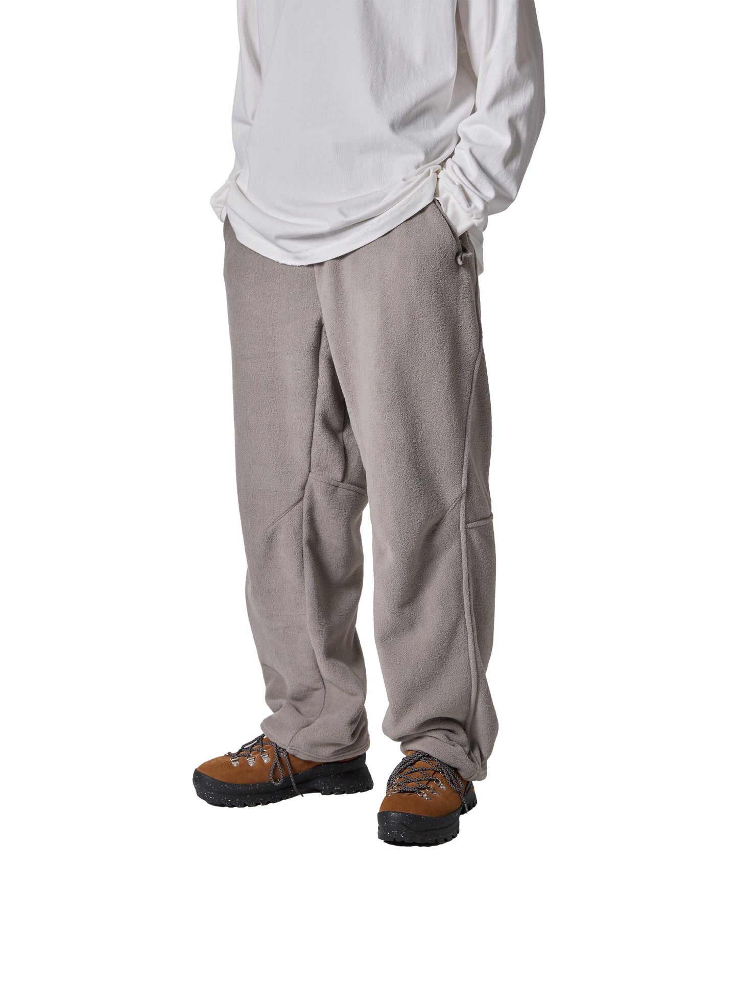 ORGANIZED WIDE EASY PANTS / PE.MICRO FLEECE
