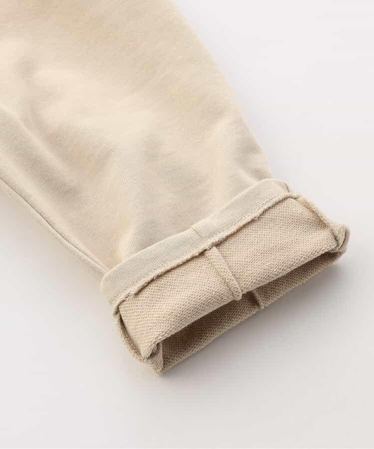 桶型剪裁褶皺長褲(可成套搭配) 十分褲