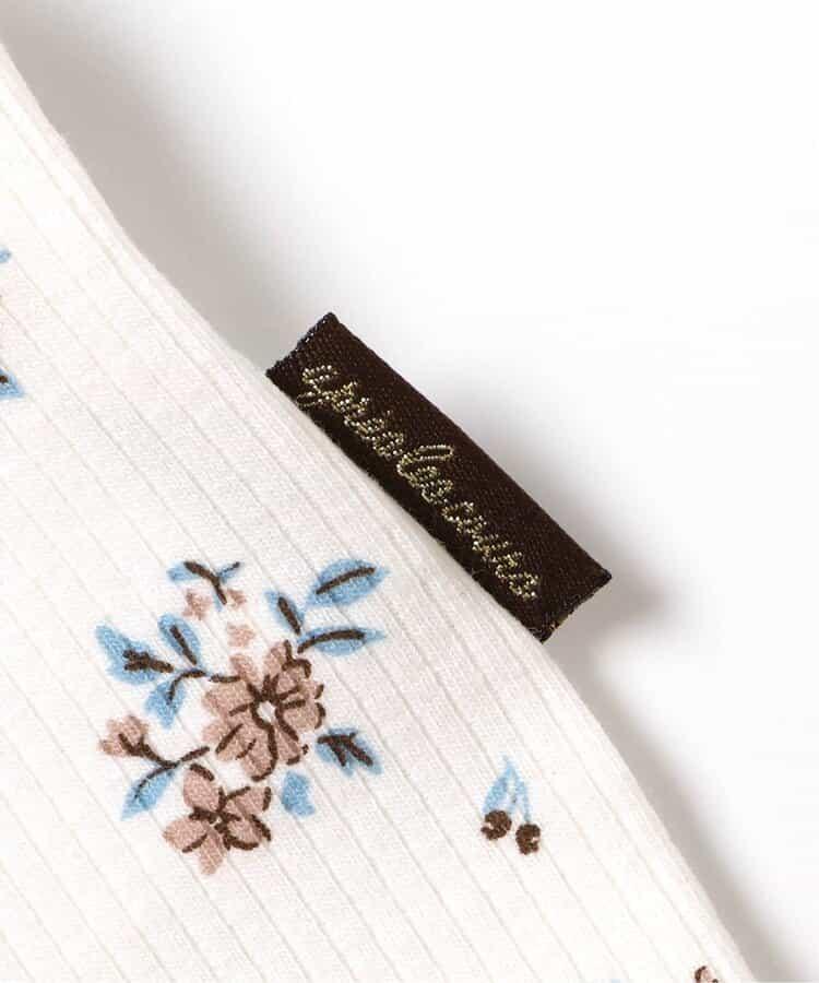 リブ総柄カバーオール