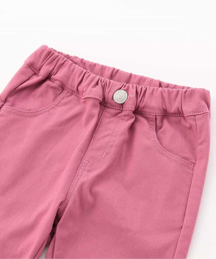 WEB限定 ハートポケット裾フリルパンツ  10分丈